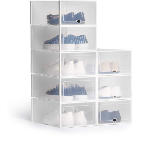 Caja Organizadora De Zapatos Y Calzados Pack 12 - Oferta