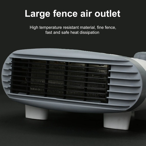 Imagen 2 de 9 de Termoventilador Silencioso Calefactor Electrico 2000w