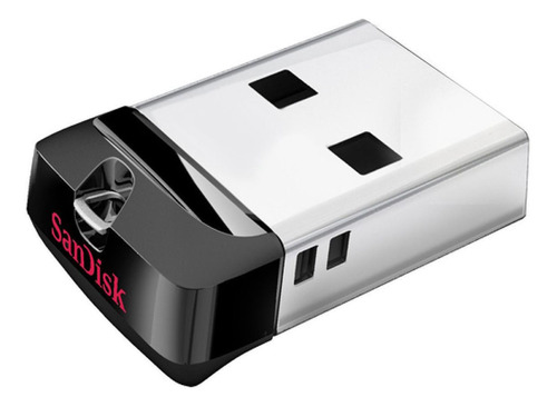 Pendrive SanDisk Cruzer Fit 64GB 2.0 negro
