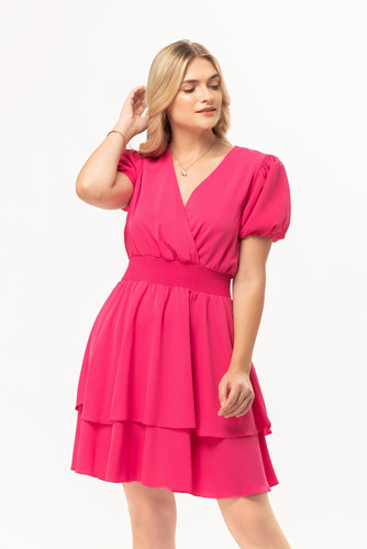 Vestido Layla - Fucsia