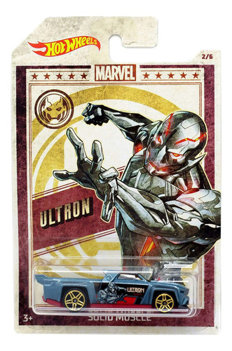 Hot Wheels Autos Colección Marvel 2019 Pack 6 Unidades