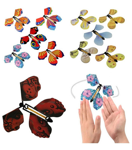 Atacado 30 Borboletas Mágicas Voadoras - The Magic Butterfly