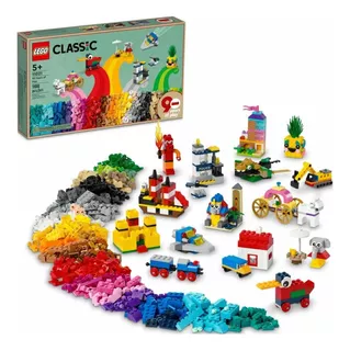 Lego Classic 1100 Piezas 90 Años Con 15 Mini Creaciones Xl