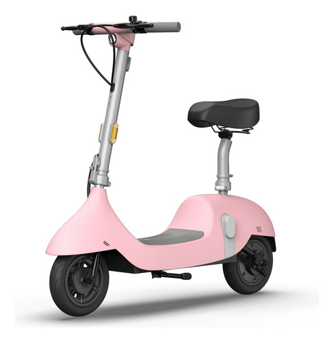 Okai Scooter Electrico Con Asiento Ea10c Color Rosa Claro