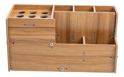 Caja De Herramientas De Peluquería Para Barbería, Peineta