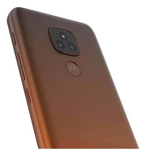 Moto E7 Plus Dual SIM 64 GB bronze âmbar 4 GB RAM - Aceitável (Recondicionado)
