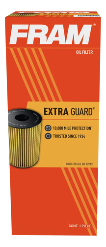 Fram Extra Guard Ch11277, Filtro De Aceite Con Intervalo De 