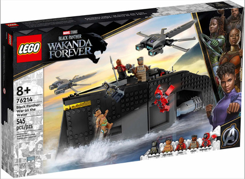 Lego Black Panther  War On The Water - Wakanda Forever 76214