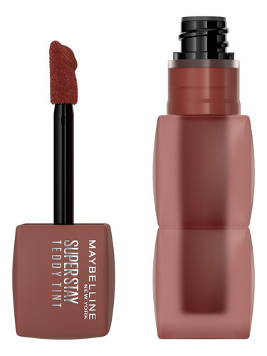 Maybelline Super Stay Teddy Lip Tint, Lápiz Labial Mate