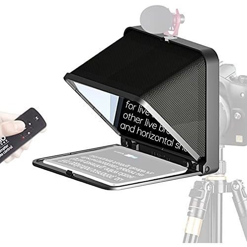 Teleprompter Lensgo Tc7 8 Para iPad, Tableta, Smartphone, Ré