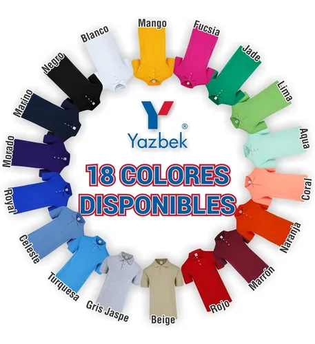 20 Pzas Playera Tipo Polo Bordada Con Tu Logo Personalizado