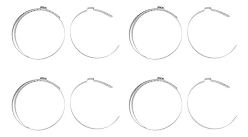 Kit De Abrazaderas De Arranque Cv De Acero Inoxidable, 24
