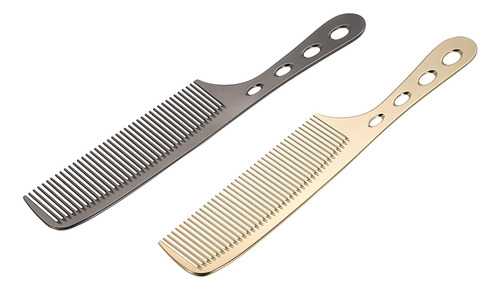Peineta Profesional De Acero Inoxidable Para Peluquería