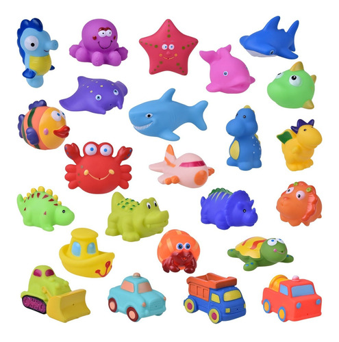 Fun Little Toys 24 Juguetes De Baño Para Niños Pequeños, Jug