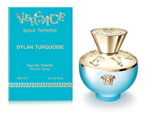 Versace Dylan Turquoise Edt 100ml - mL a $5950