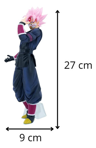 Figura De Acción Y Colección Zamasu Black Ssj Rose Dragon Bh