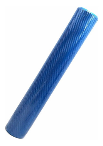 Rolo De Pilates Em Eva 90x15cm Foam Roller Oneal Cor Azul