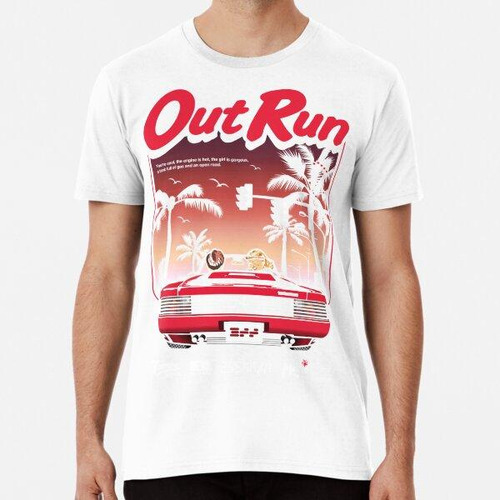 Remera Out Run Retro Arcade Vintage Algodon Premium