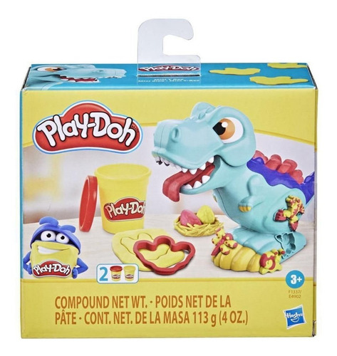 Massinha Play Doh Mini Clássicos Dinossauro F1337 - Hasbro