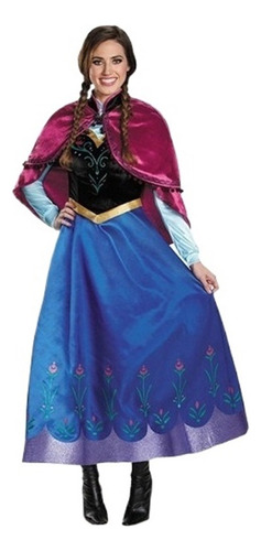 Vestido De Halloween Frozen Para Adultos Anna Anna Princess