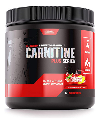 Betancourt Nutrition Carnitine Plus Suplemento De Metabolism