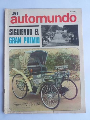 Revista Automundo Nro. 31 - Octubre 1965 *