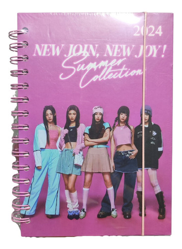 Libreta Anual New Jeand Kpop Girlgroup Agenda Calendario