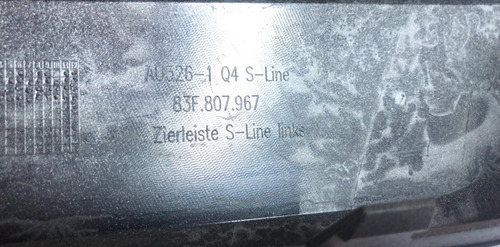Borde Izq Audi Q3 19-21 Lib9683 83f807967 (Usado)