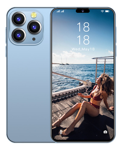Smartphones 5g Desbloquea La Versión Global I14 Promax,8gb+256gb Dual Sim,teléfonos Inteligentes De Pantalla Completa De 6,5 Pulgadas