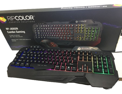 Combo Gaming Mouse Y Teclado Gamer J0202n