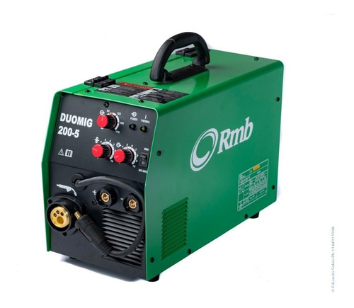Soldadora Mig Rmb Duomig 200-5 + Carro + Rollo Alambre 5 Kg | Cuotas sin  interés