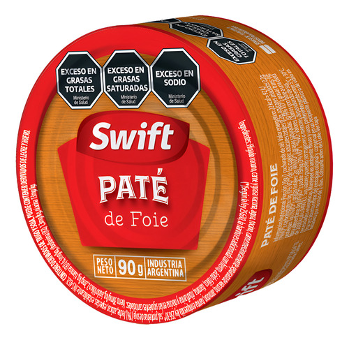 Paté De Foie Swift Latas 90 Gramos Pack X 24 Unidades