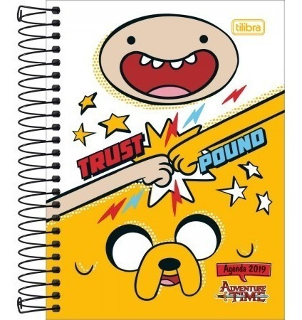 Agenda Adventure Time Tilibra 2019