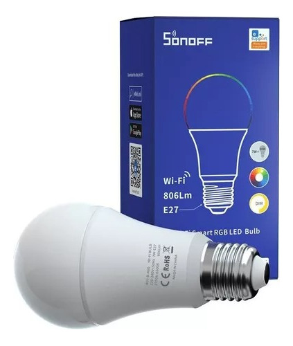  Lámpara Rgb Inteligente Smart Wifi B05-b-a60 Alexa Sonoff