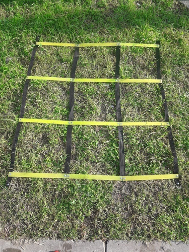 Imagen 3 de 4 de Cuadrilátero De Coordinacion Entrenamiento Fleje 9 Bloques