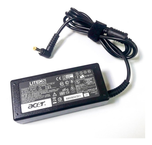 Cargador Liteon Acer Original 19v 3.42a Pin 5.5 * 1.7mm Villa De Parque