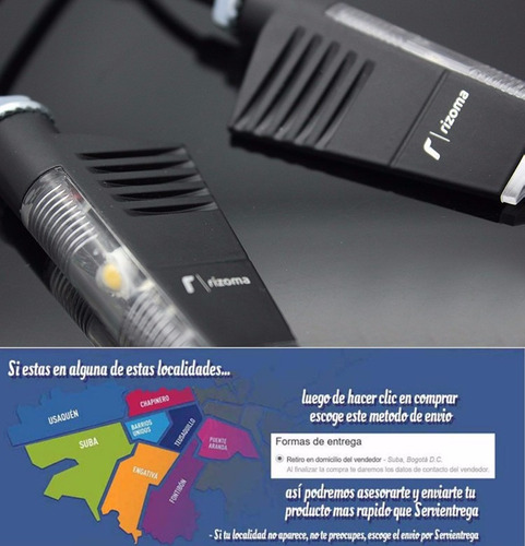 Direccionales Led Rizoma Graffio Originales + Envio Gratis