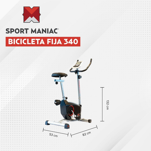 Bicicleta Fija Vertical Arg-340 Sport Maniac