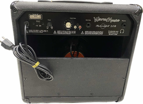 Amplificador Warm Music Midinight 108 Guitarra 30w Raridade