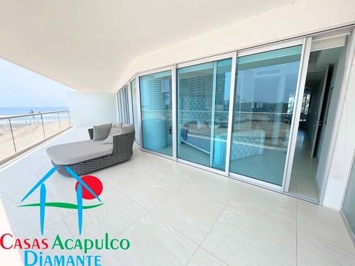 Imagen 25 de 26 de Cad Velera E2. Depa De Playa. Terraza Doble Con Vista Al Mar