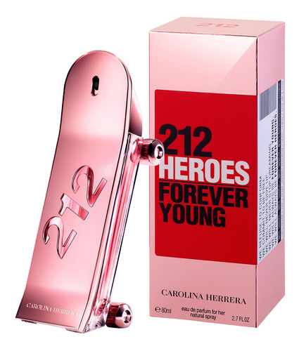 Imagen 1 de 7 de Perfume Carolina Herrera 212 Heroes For Her Edp 80ml