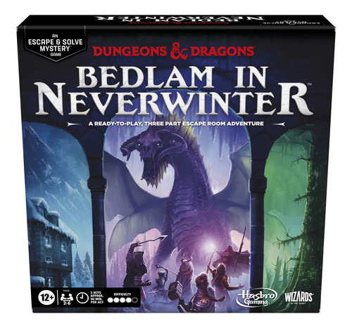 Jogo De Tabuleiro Hasbro Gaming Dungeons & Dragons Bedlam In