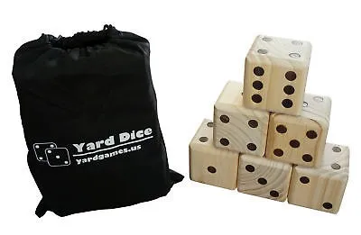 Juegos De Patio Los E.e.u.u. Yarda De Madera Gigante Dados