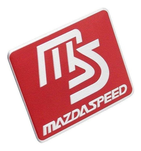 Logo Ms Emblema Mazdaspeed Para Mazda 7x5.5cm