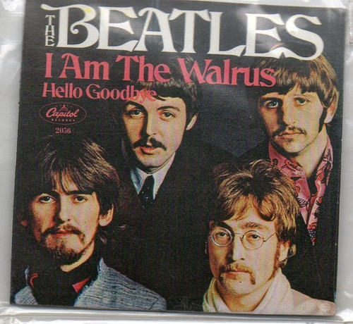 Imanes The Beatles Publicidad De Sus Long Plays En Imán 6x6