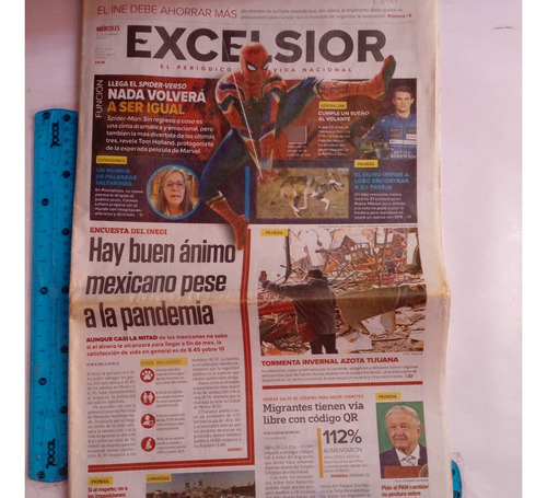 Periodico Excelsior No 38087 Miercoles 15 De Diciembre 2021