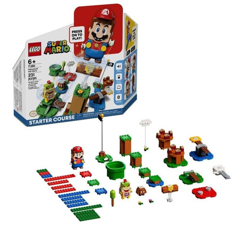 Kit Lego 71360 Super Mario Pack Inicial Aventuras Con Mario 231