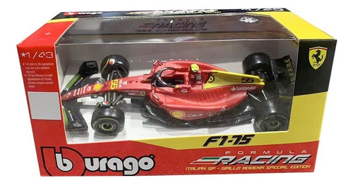 Ferrari F1-75 N.° 55 Carlos 75.° Aniversario Fórmula 2022
