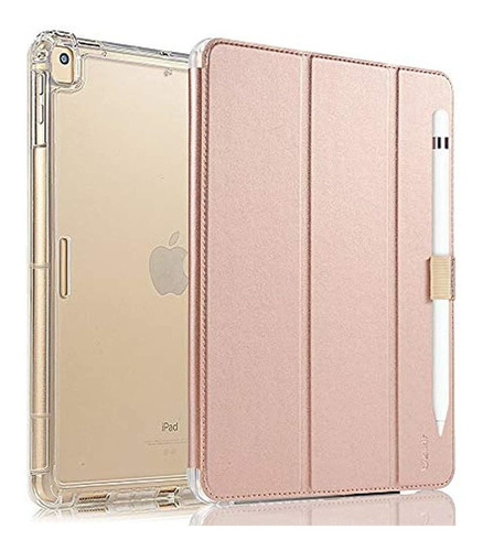 Valkit - Funda Para iPad 10.2 2019 7a Generación, Rose Gold