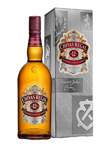 Whisky Chivas Regal 12 Anos  1000ml